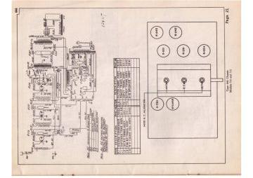 Rogers 646 ;Chassis schematic circuit diagram